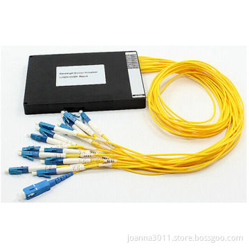 Metro WDM Fiber Optic MUX DEMUX CWDM 16Ch , multiplexer demultiplexer